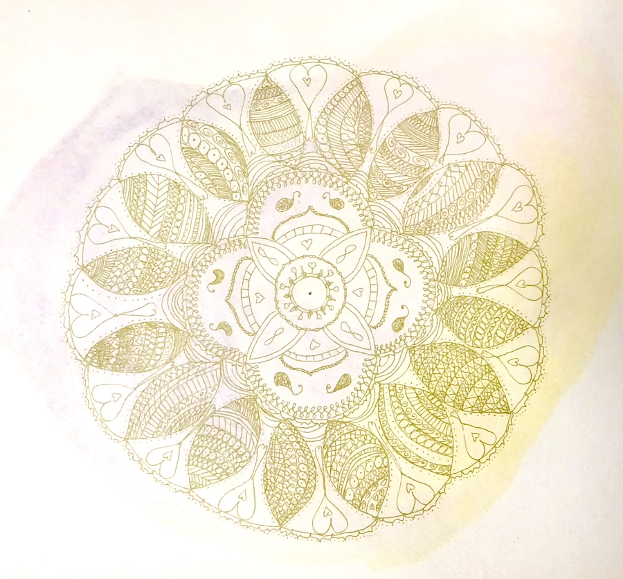 MANDALA - ART THERAPY * Wings by Palms Art